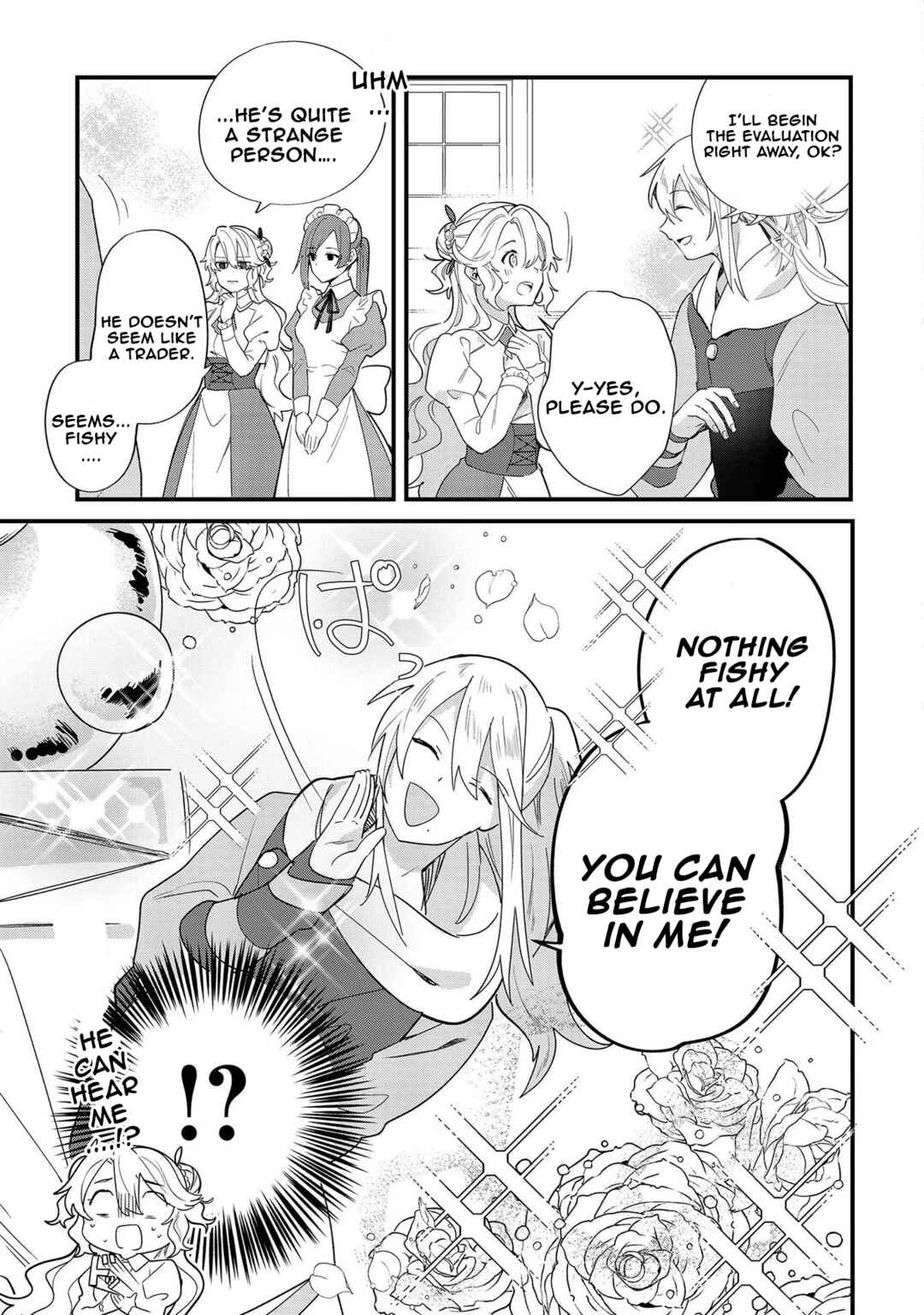 Page 15 Chapter 9 Imokusa Reijou desu ga Akuyaku Reisoku wo Tasuketara Kiniiraremashita