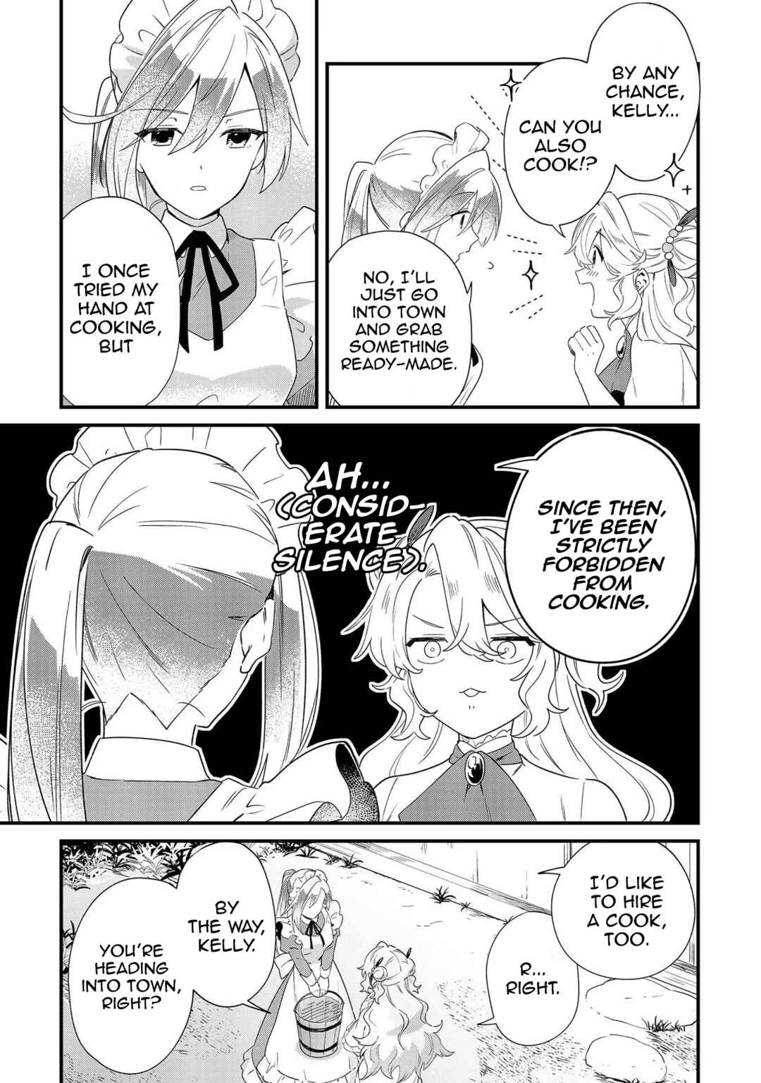Page 12 Chapter 6 Imokusa Reijou desu ga Akuyaku Reisoku wo Tasuketara Kiniiraremashita