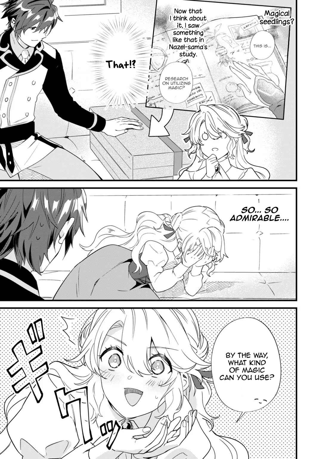 Page 10 Chapter 4 Imokusa Reijou desu ga Akuyaku Reisoku wo Tasuketara Kiniiraremashita