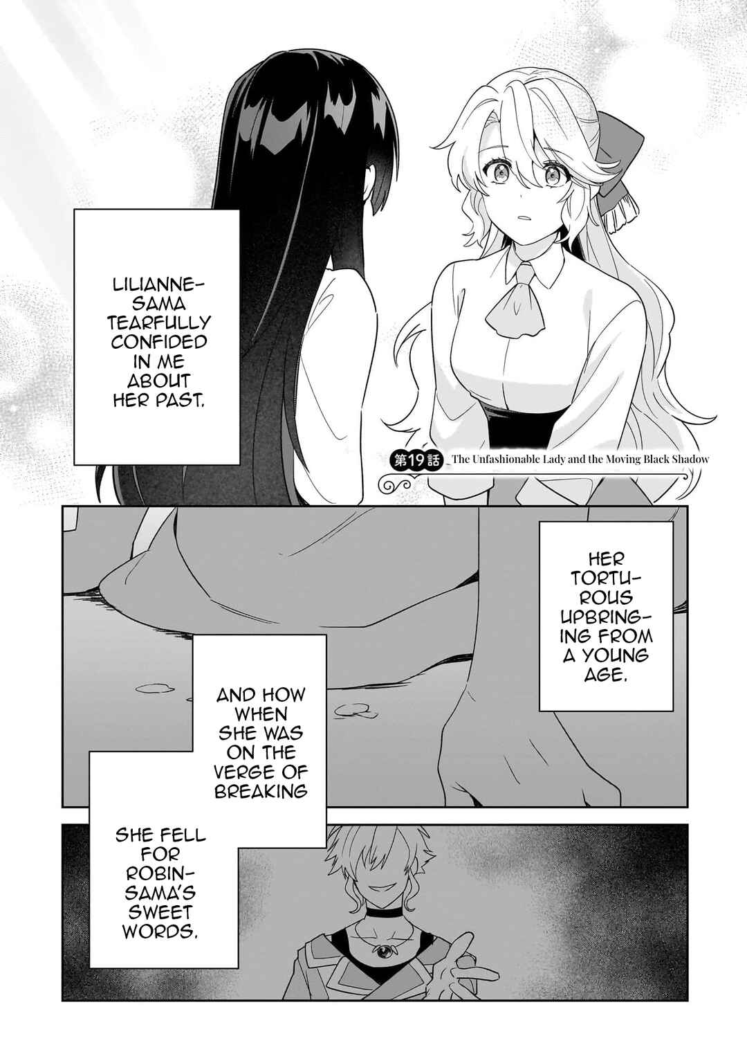 Page 1 Chapter 19 Imokusa Reijou desu ga Akuyaku Reisoku wo Tasuketara Kiniiraremashita