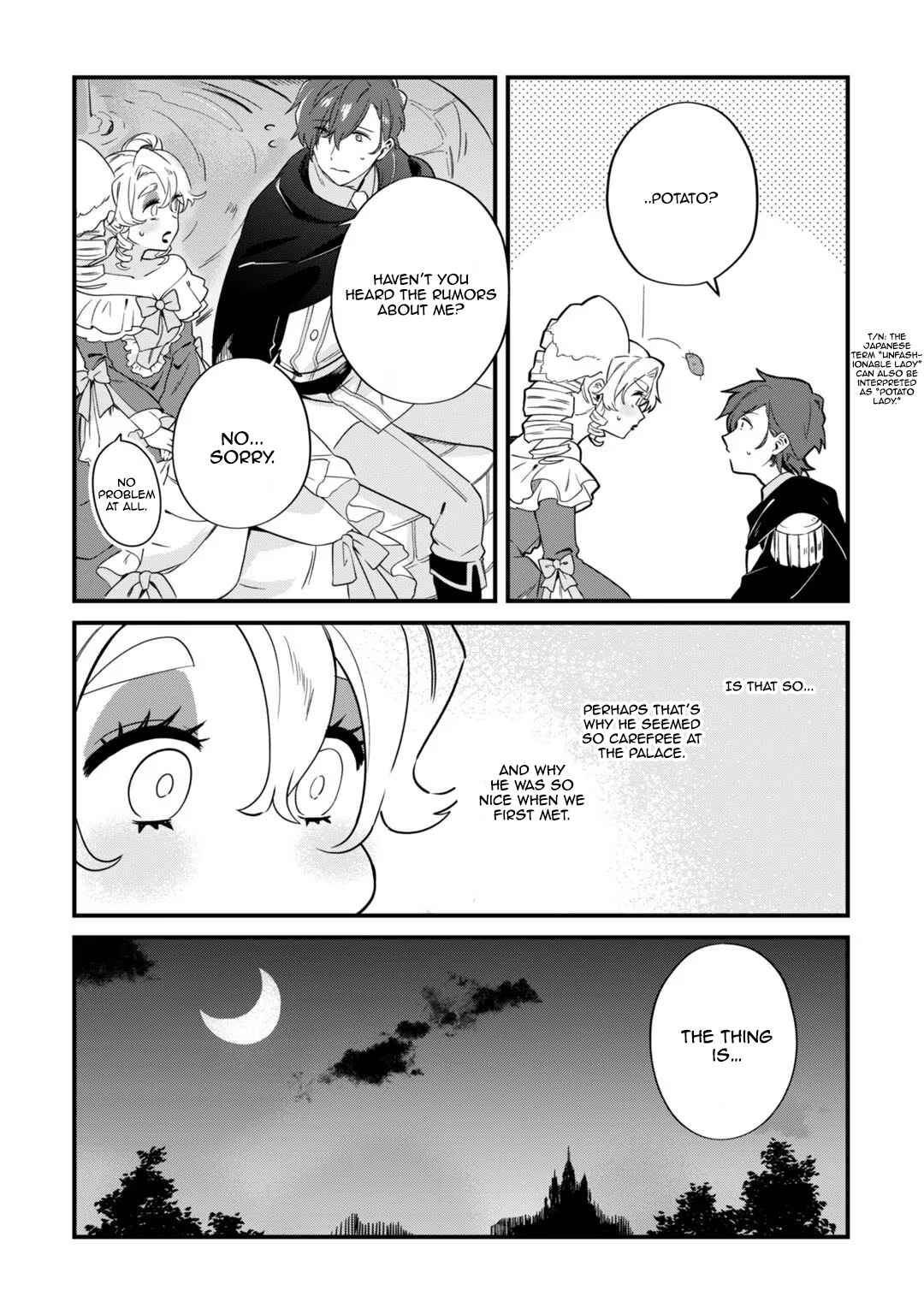 Page 14 Chapter 2 Imokusa Reijou desu ga Akuyaku Reisoku wo Tasuketara Kiniiraremashita
