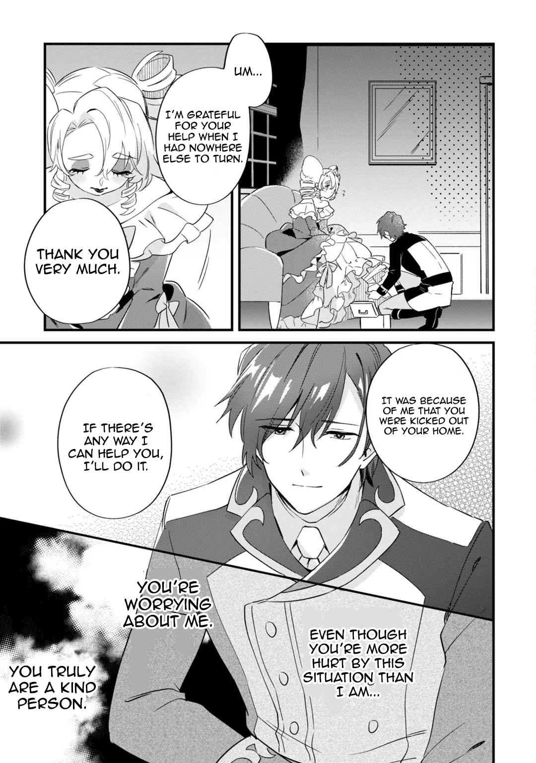 Page 23 Chapter 2 Imokusa Reijou desu ga Akuyaku Reisoku wo Tasuketara Kiniiraremashita