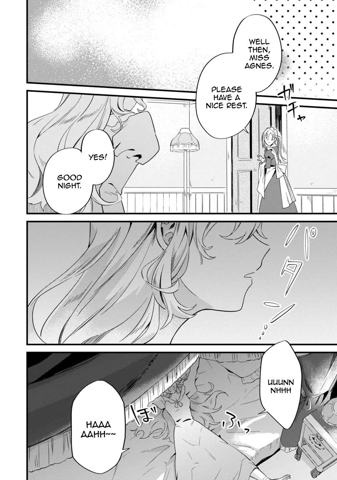 Page 34 Chapter 2 Imokusa Reijou desu ga Akuyaku Reisoku wo Tasuketara Kiniiraremashita