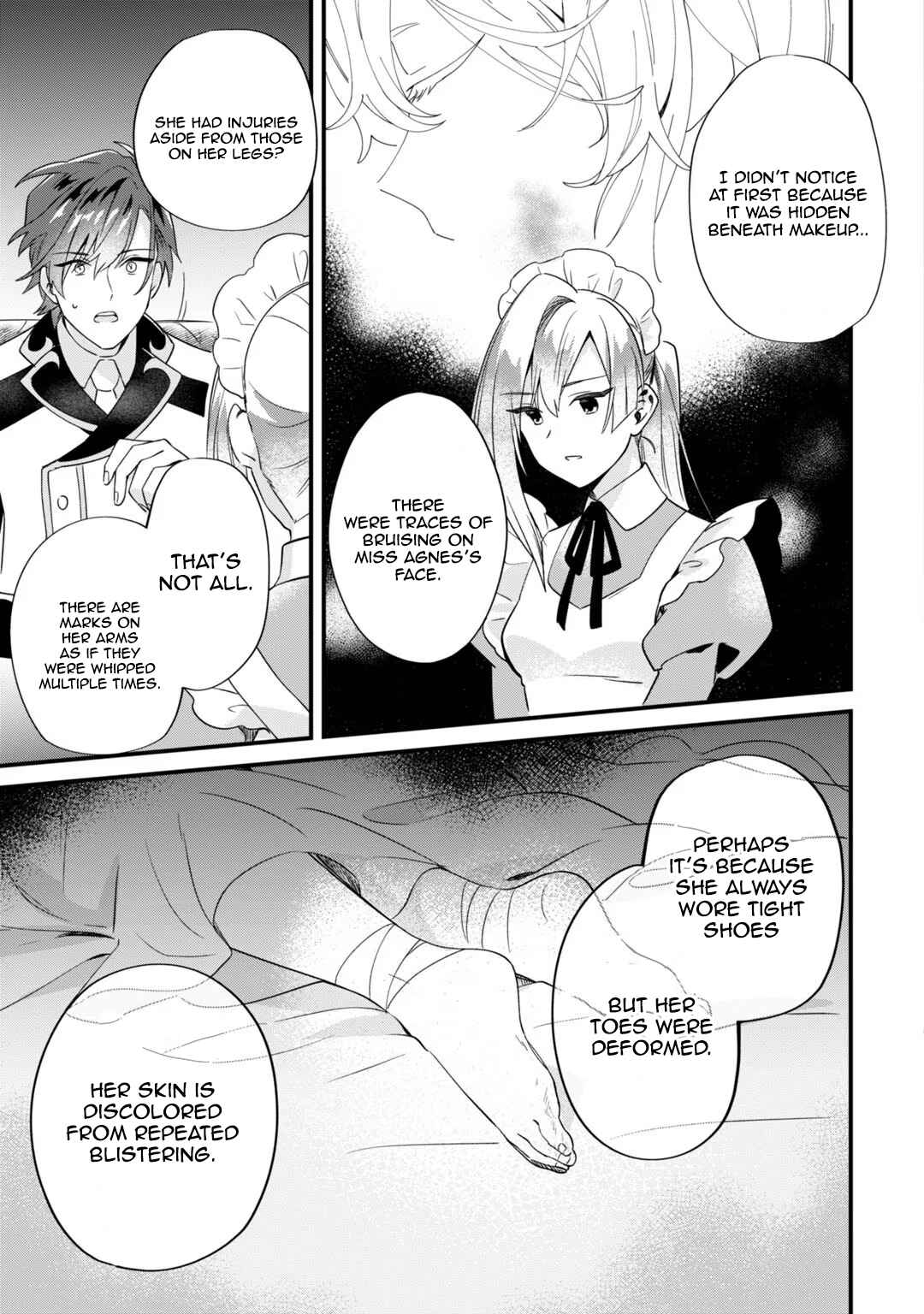 Page 13 Chapter 3 Imokusa Reijou desu ga Akuyaku Reisoku wo Tasuketara Kiniiraremashita