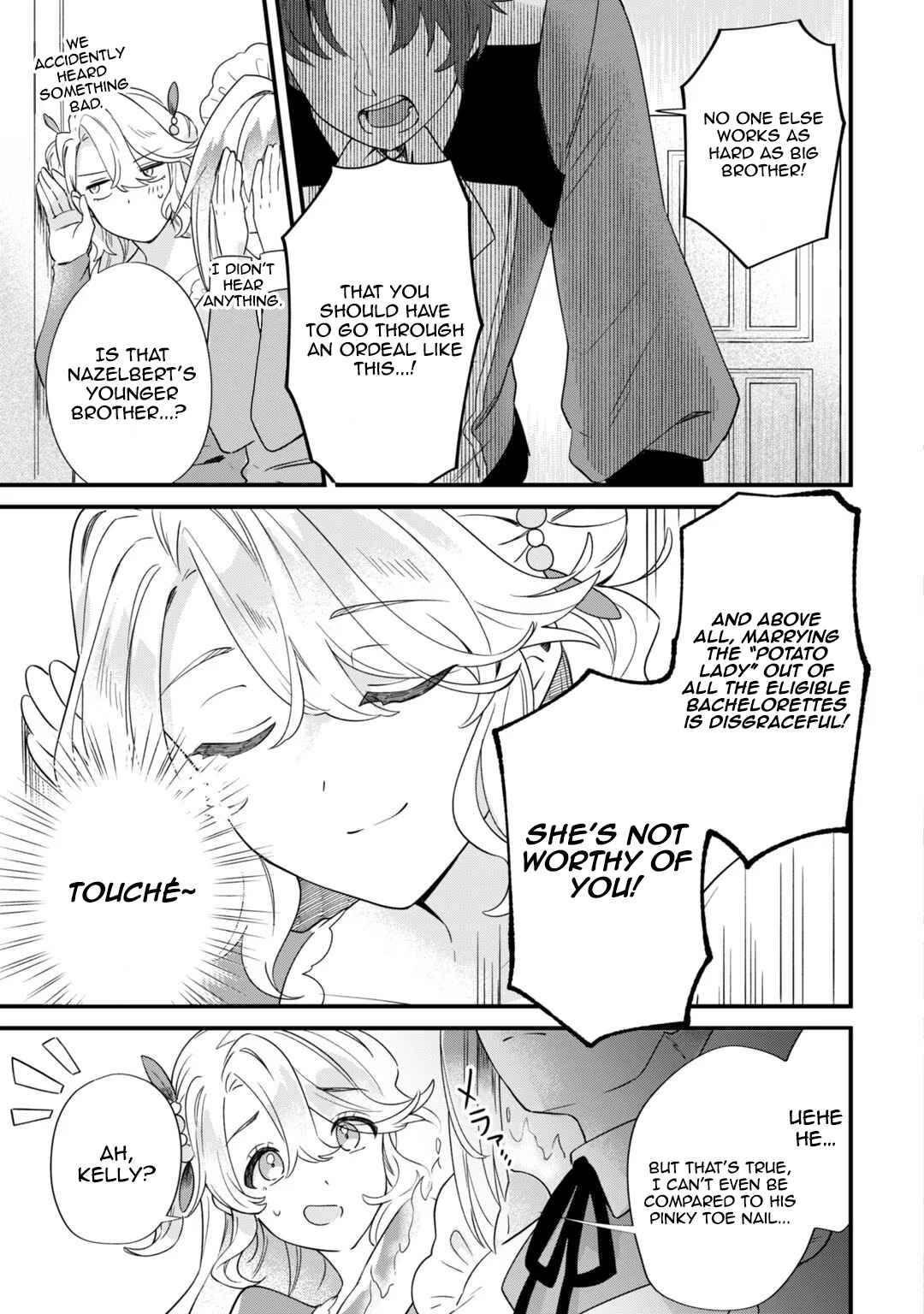 Page 21 Chapter 3 Imokusa Reijou desu ga Akuyaku Reisoku wo Tasuketara Kiniiraremashita