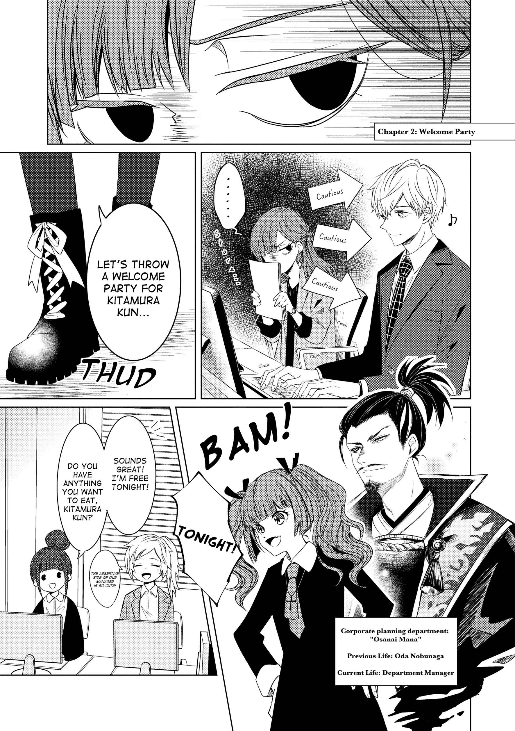 Page 2 Chapter 2 Kondo wa Korosaretakunai Azarashi-san