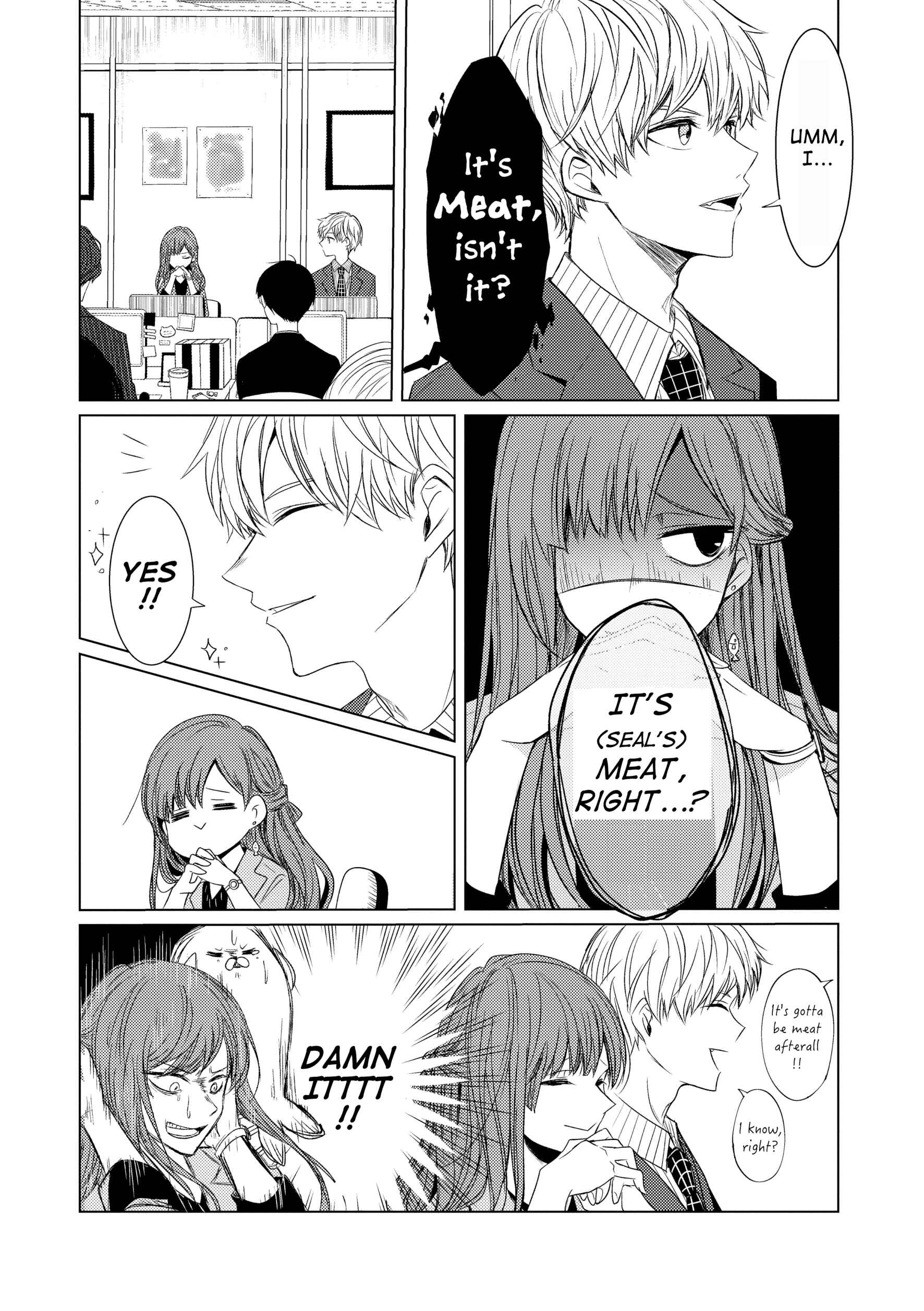 Page 3 Chapter 2 Kondo wa Korosaretakunai Azarashi-san