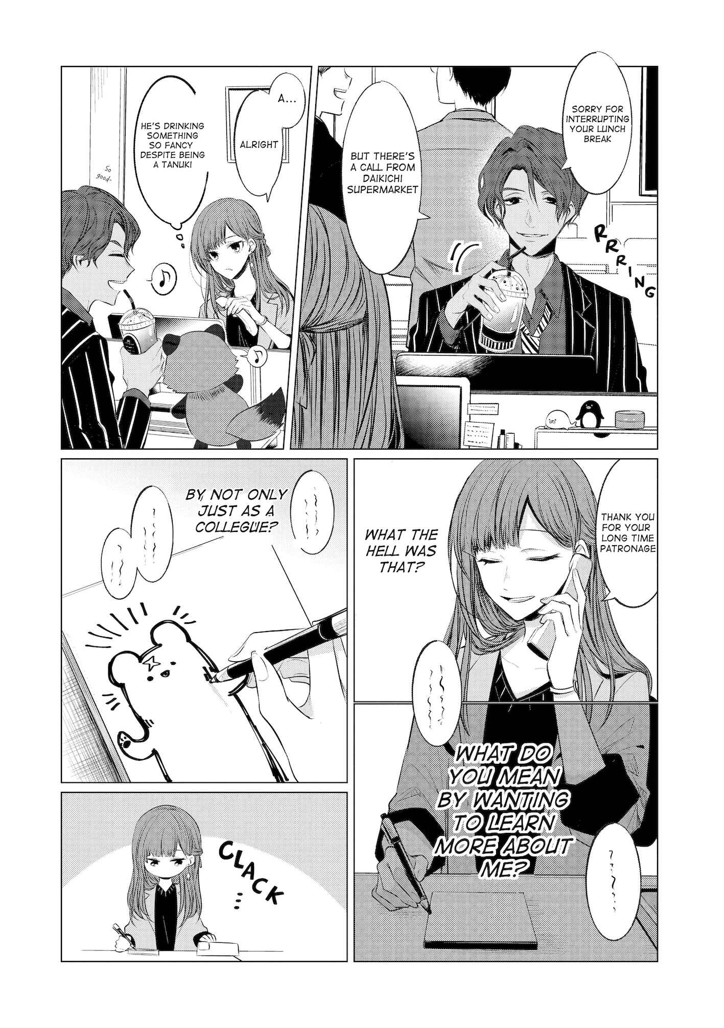 Page 3 Chapter 4 Kondo wa Korosaretakunai Azarashi-san