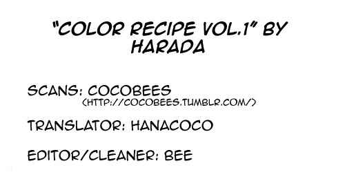 Page 1 Chapter 1 Color Recipe