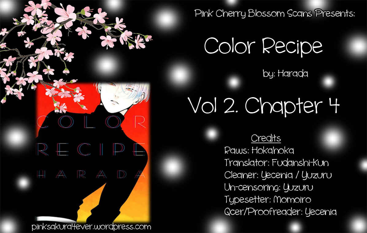 Page 1 Chapter 4 Color Recipe