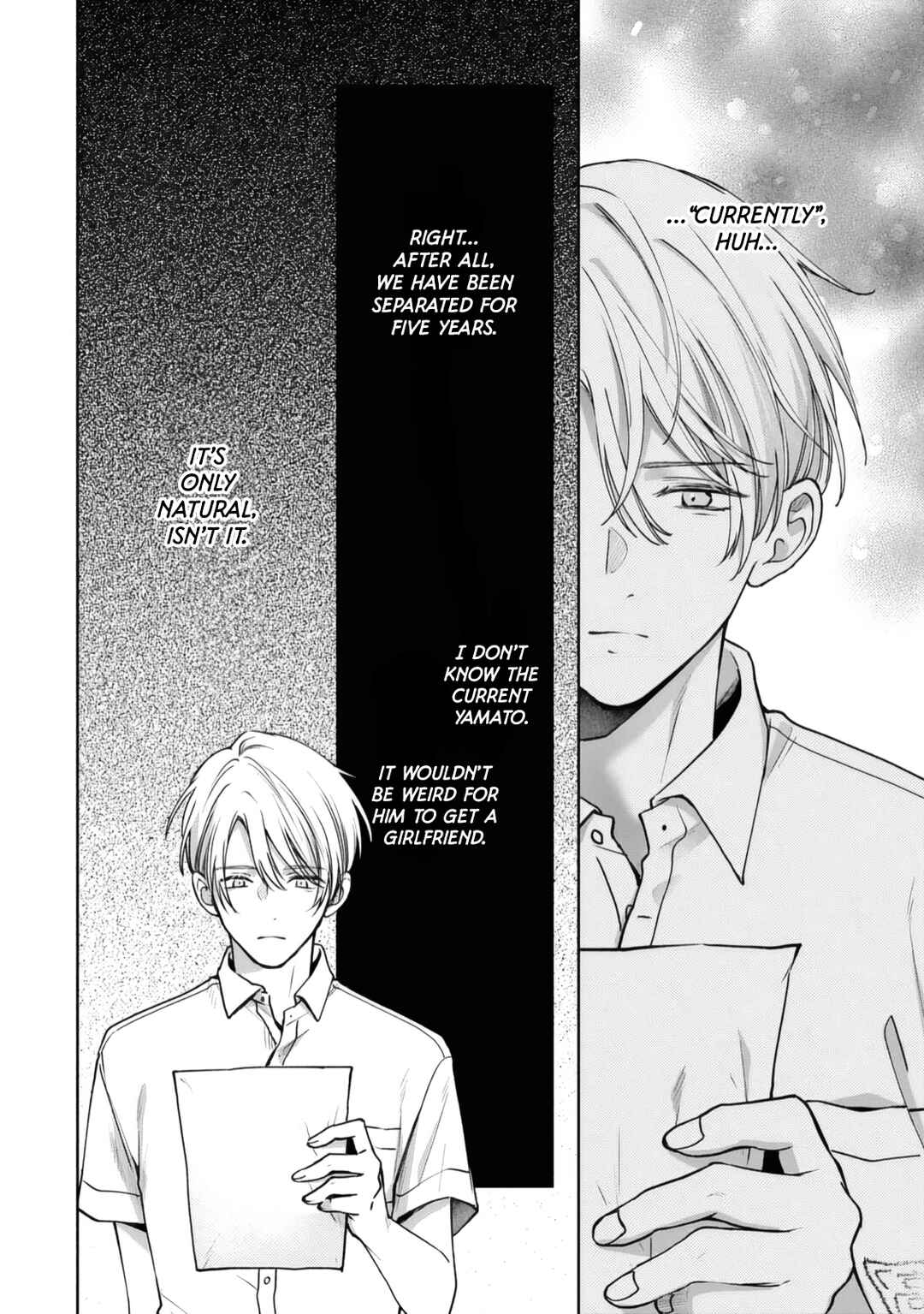 Page 4 Chapter 3 Matataki no Ao wo Tadotte