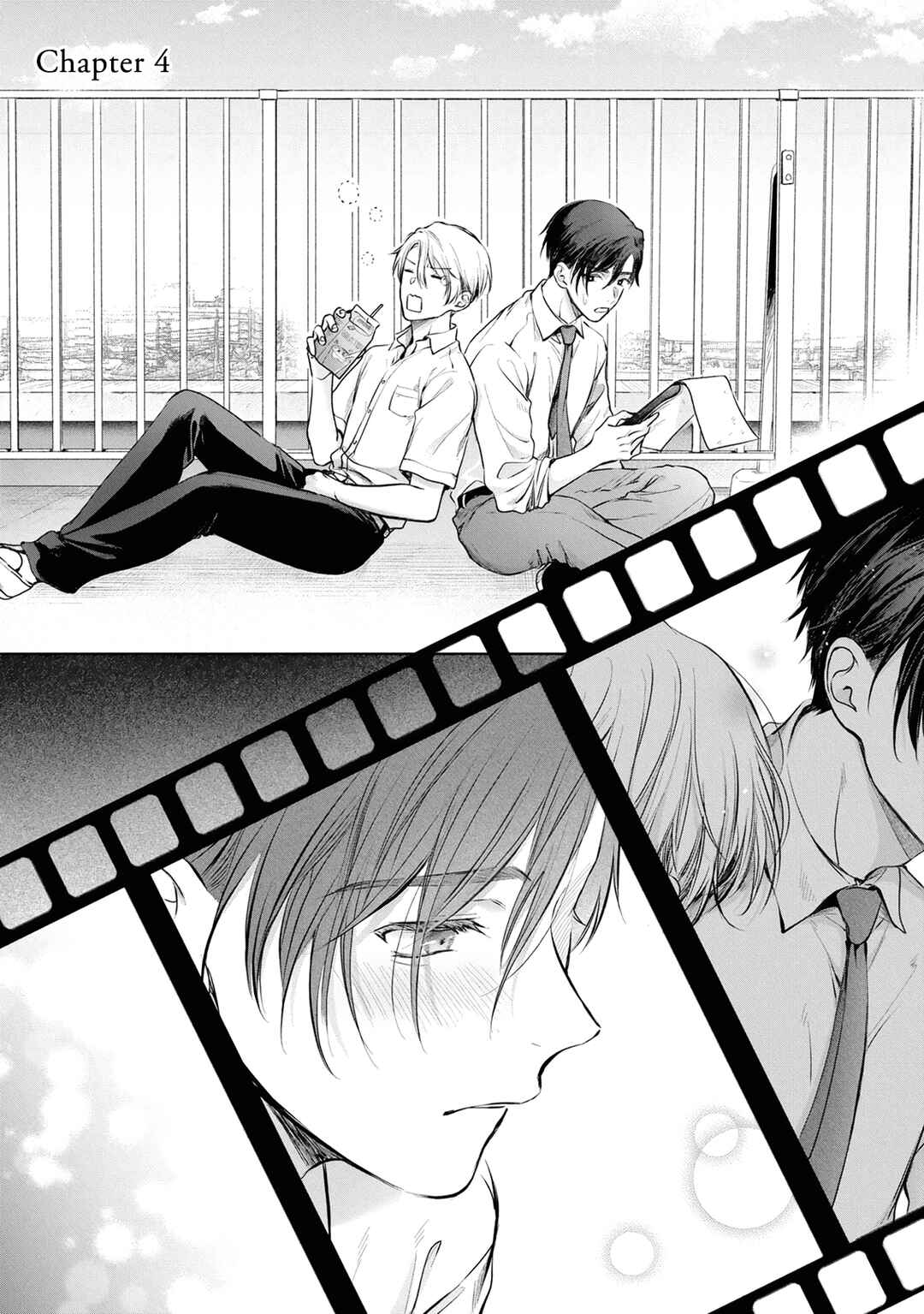 Page 1 Chapter 4 Matataki no Ao wo Tadotte