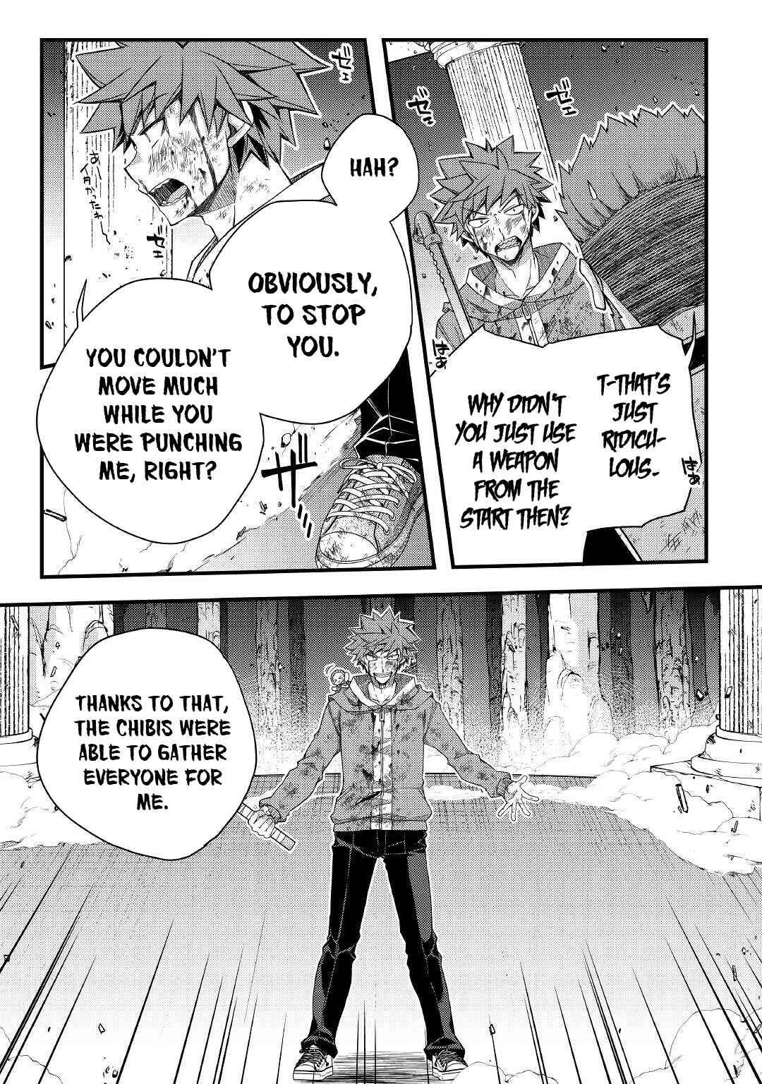 Page 16 Chapter 40 Yankee wa Isekai de Seirei ni Aisaremasu.