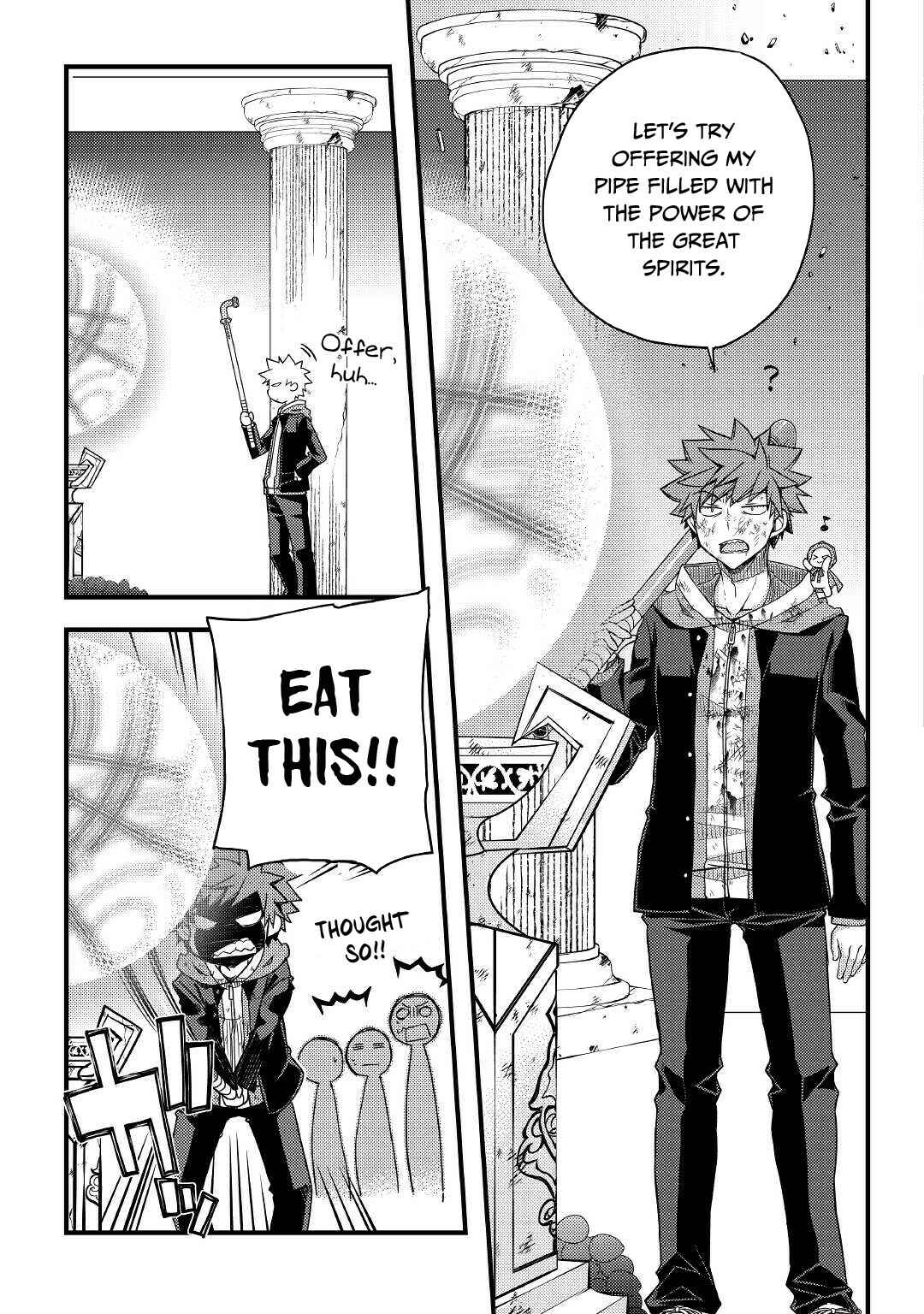 Page 22 Chapter 40 Yankee wa Isekai de Seirei ni Aisaremasu.