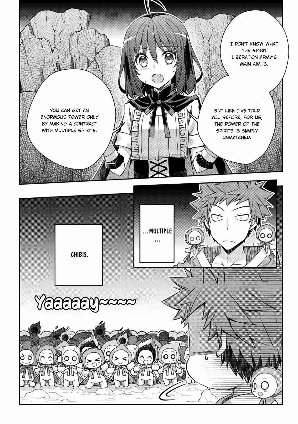 Page 12 Chapter 21 Yankee wa Isekai de Seirei ni Aisaremasu.