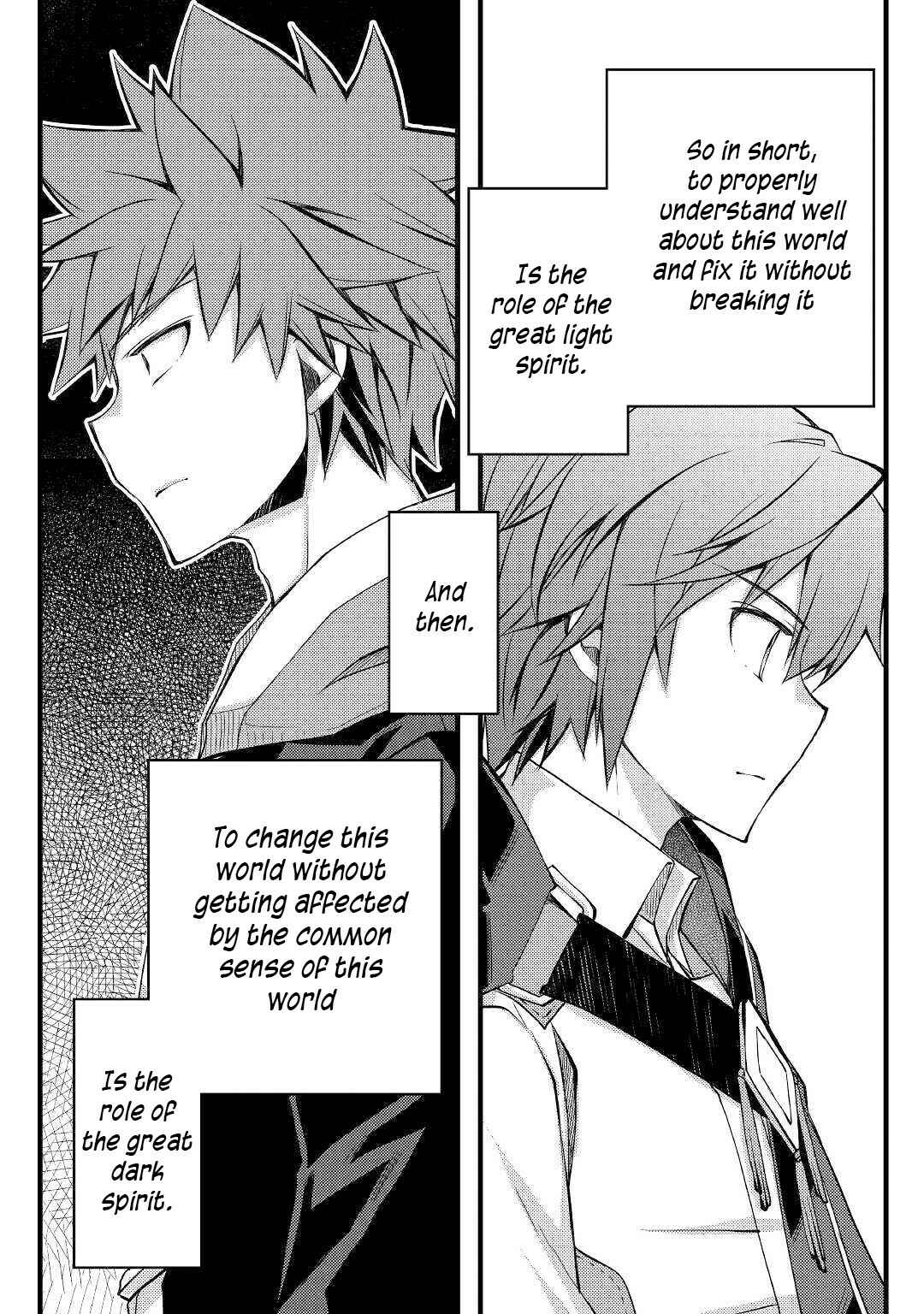 Page 12 Chapter 34 Yankee wa Isekai de Seirei ni Aisaremasu.
