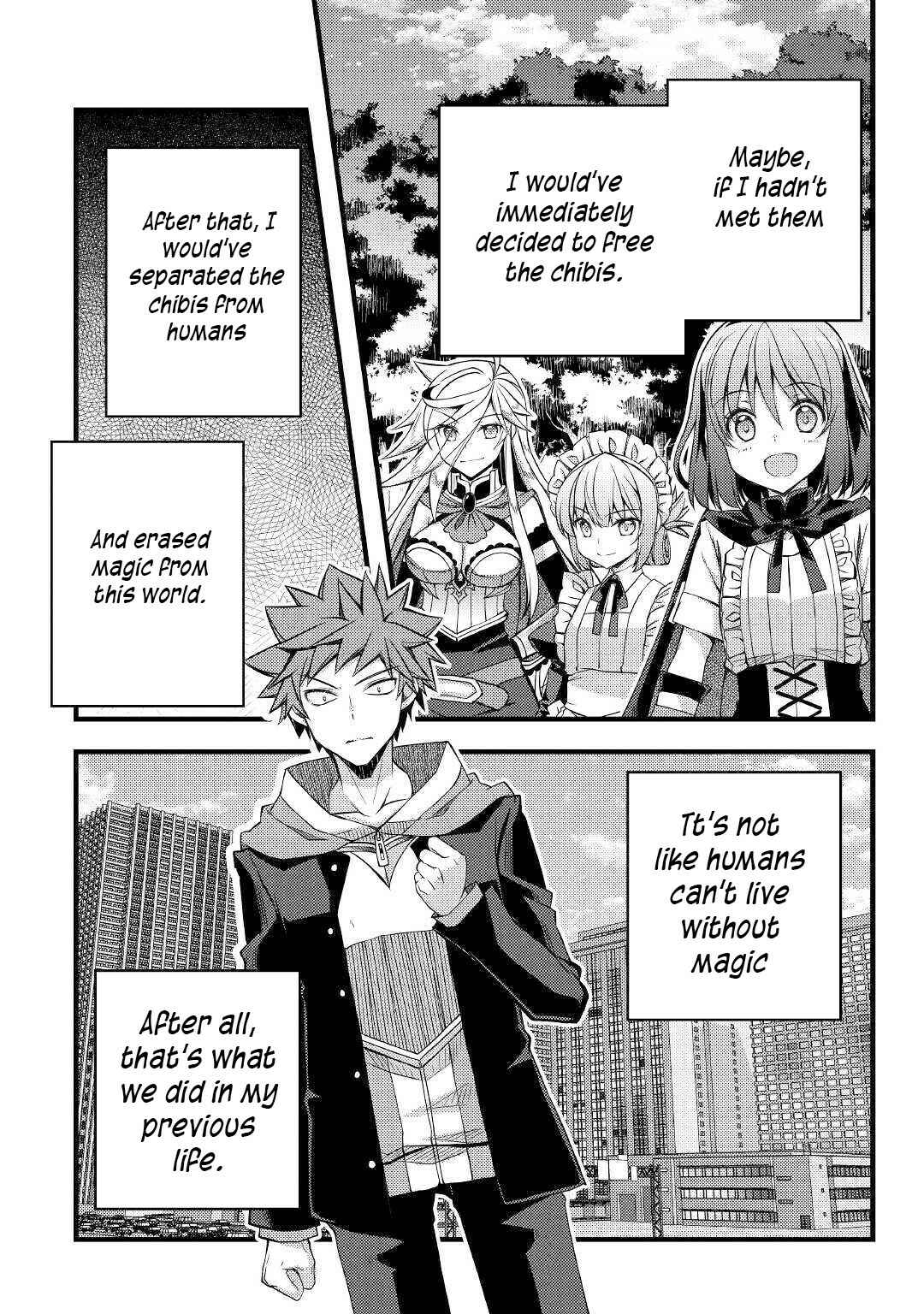 Page 16 Chapter 34 Yankee wa Isekai de Seirei ni Aisaremasu.