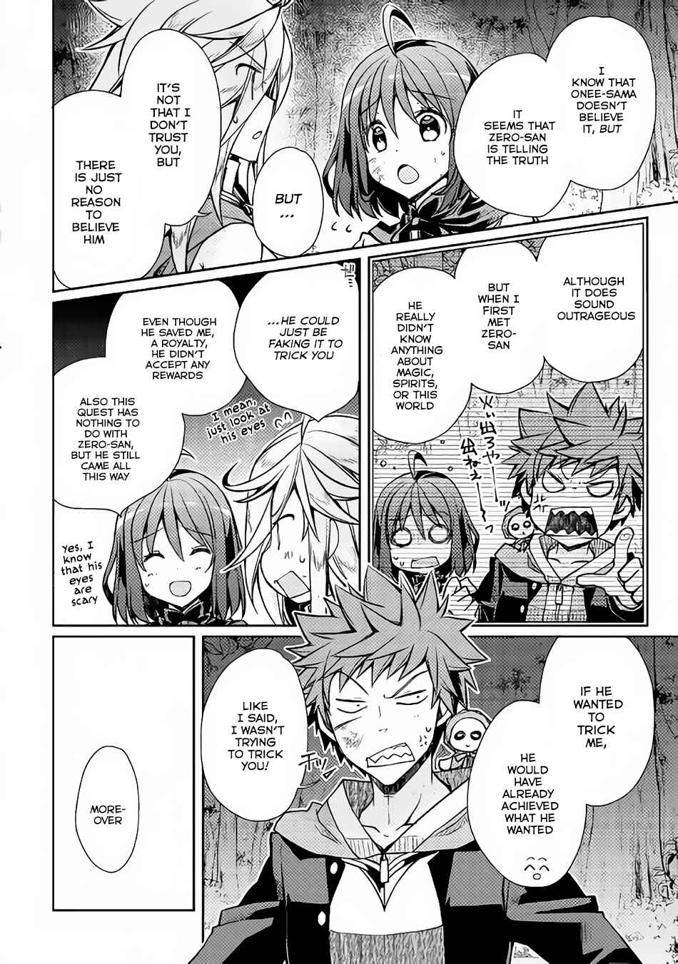 Page 14 Chapter 12 Yankee wa Isekai de Seirei ni Aisaremasu.