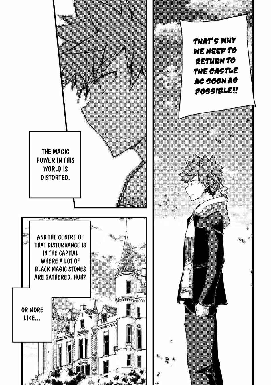 Page 19 Chapter 35 Yankee wa Isekai de Seirei ni Aisaremasu.