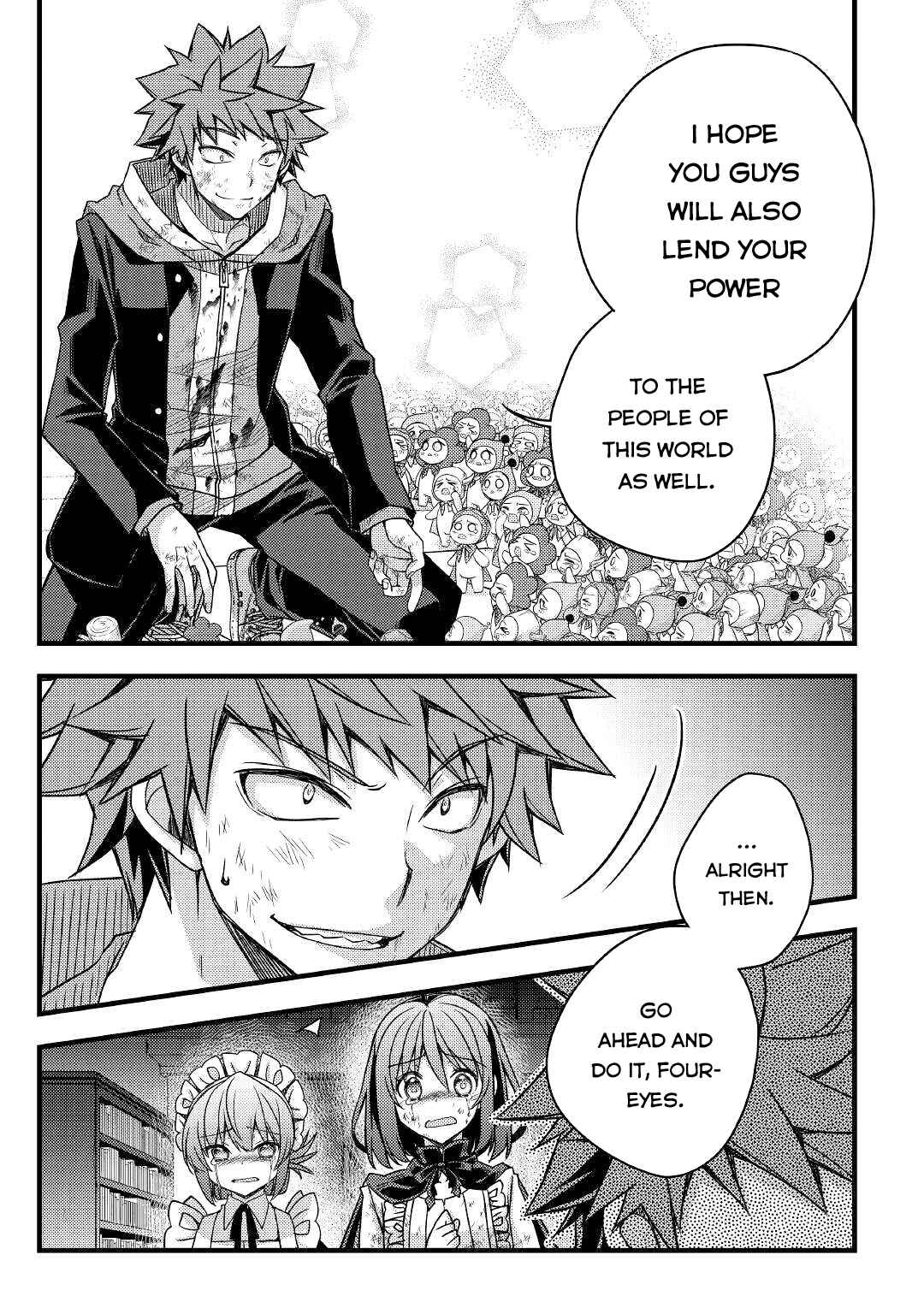 Page 15 Chapter 42 Yankee wa Isekai de Seirei ni Aisaremasu.