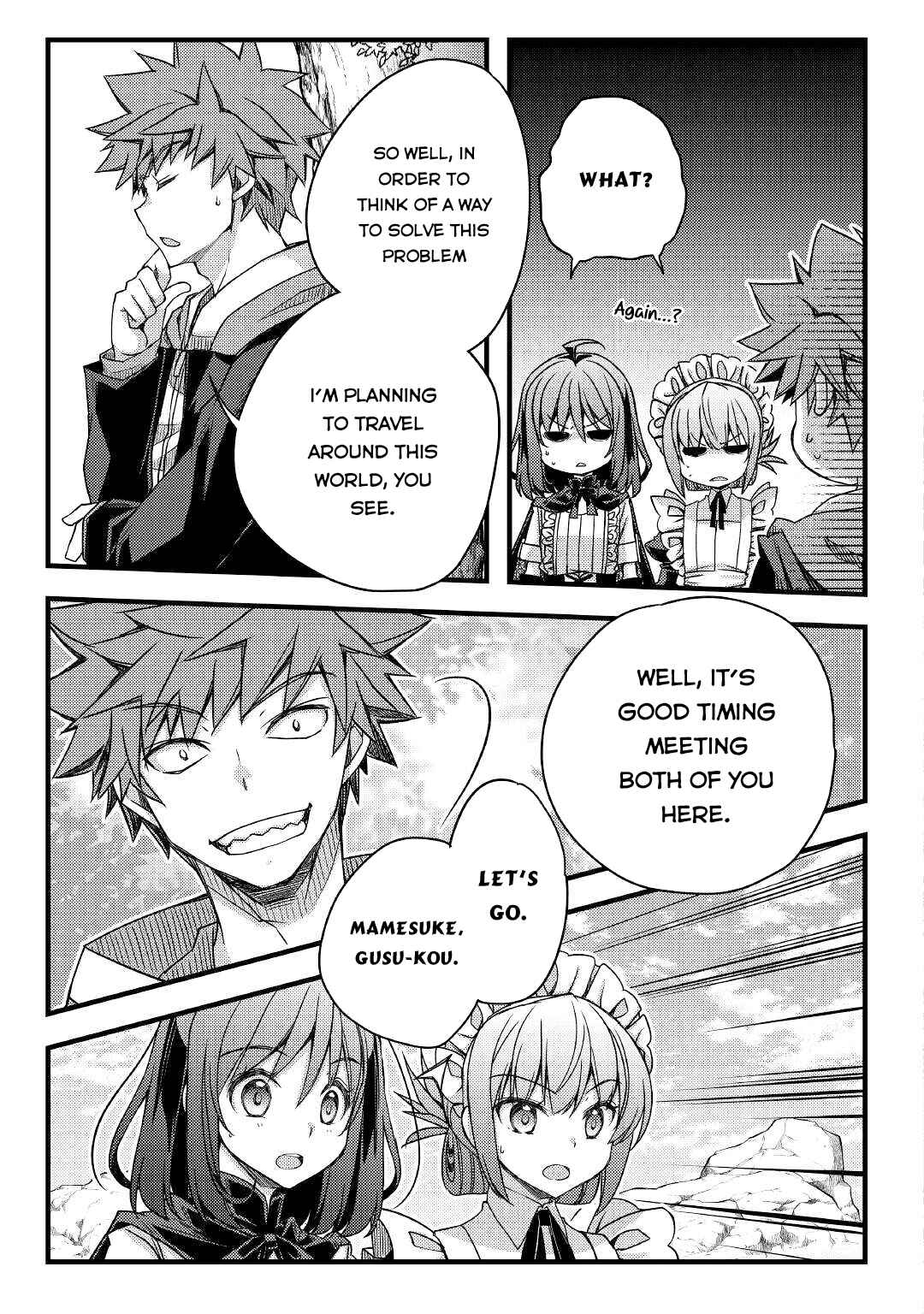 Page 27 Chapter 42 Yankee wa Isekai de Seirei ni Aisaremasu.