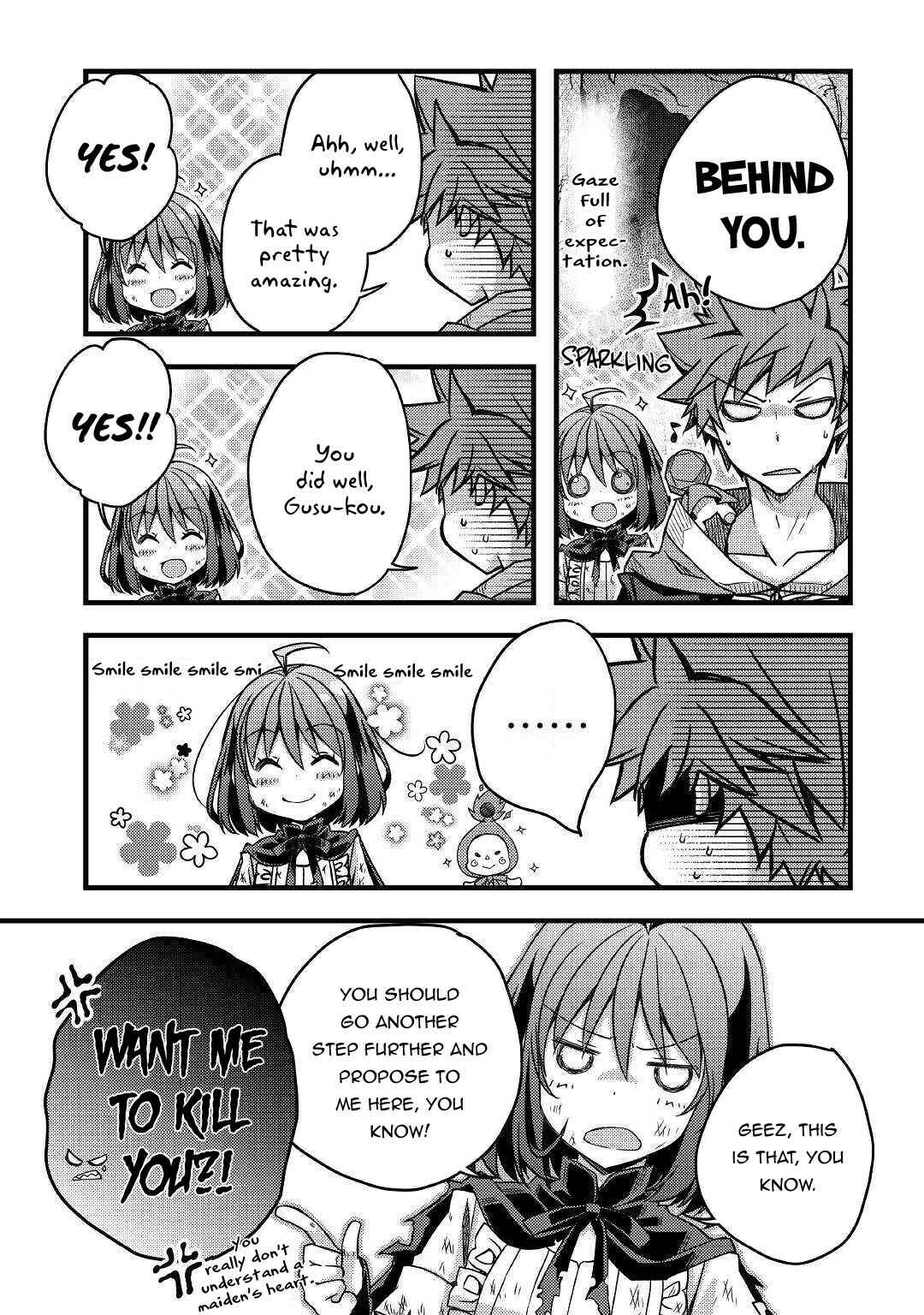 Page 18 Chapter 38 Yankee wa Isekai de Seirei ni Aisaremasu.