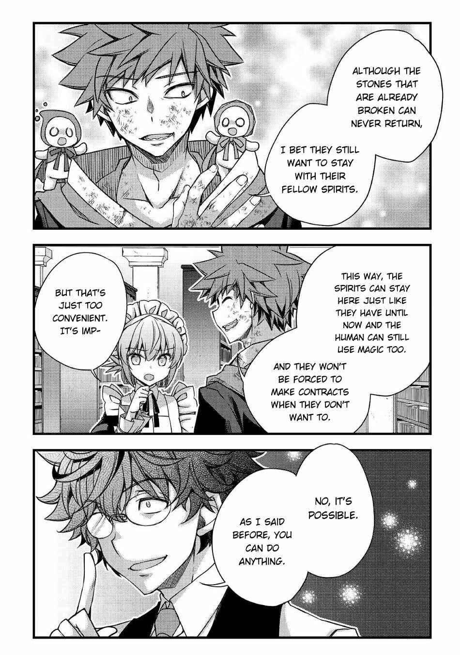 Page 15 Chapter 41 Yankee wa Isekai de Seirei ni Aisaremasu.