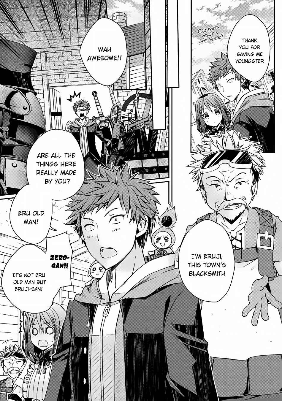 Page 11 Chapter 3 Yankee wa Isekai de Seirei ni Aisaremasu.