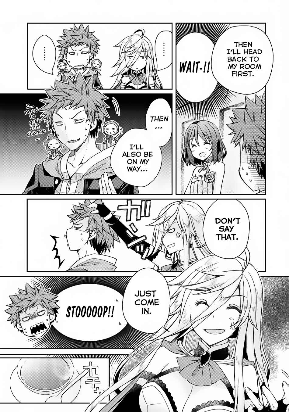 Page 4 Chapter 8 Yankee wa Isekai de Seirei ni Aisaremasu.