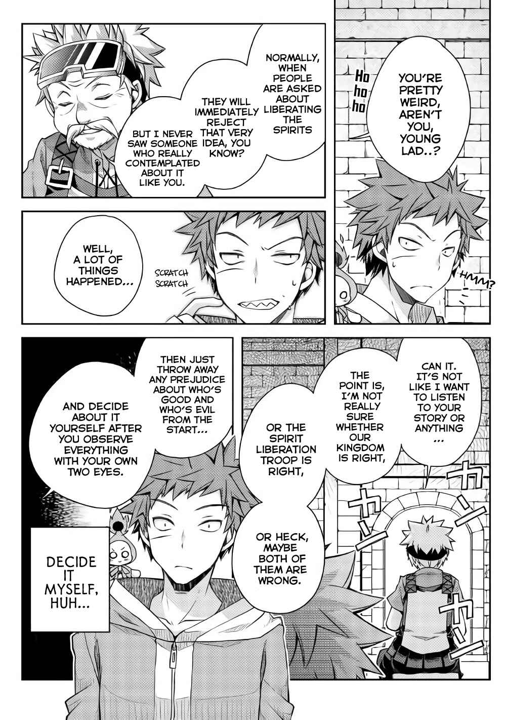 Page 11 Chapter 16 Yankee wa Isekai de Seirei ni Aisaremasu.