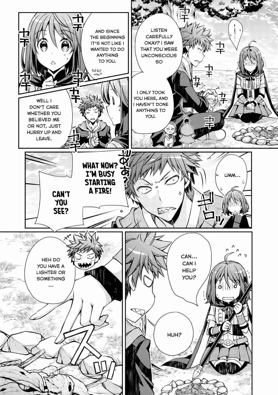 Page 13 Chapter 2 Yankee wa Isekai de Seirei ni Aisaremasu.