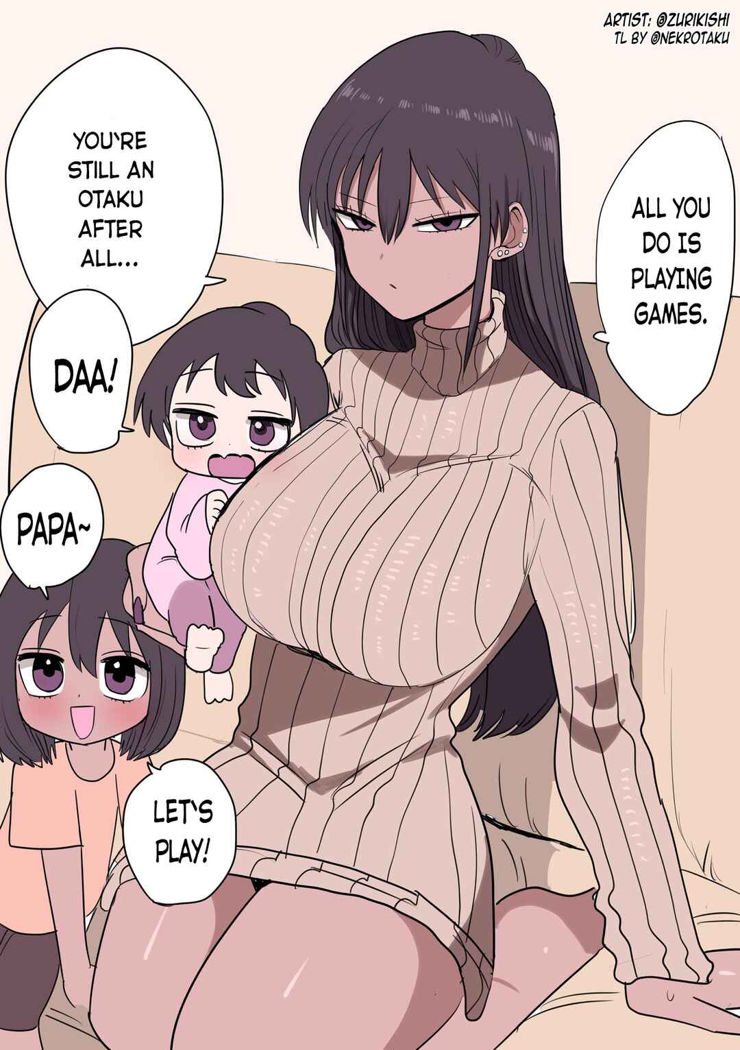 Page 1 Chapter 25 Gyaru Who Is Strict With Otaku