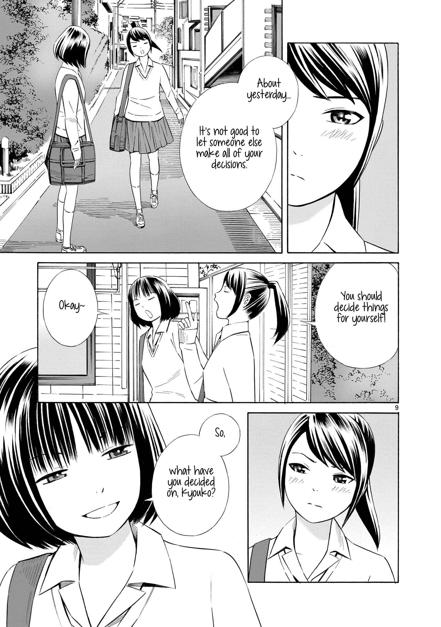 Page 9 Chapter 1 Kyou Kara Mirai
