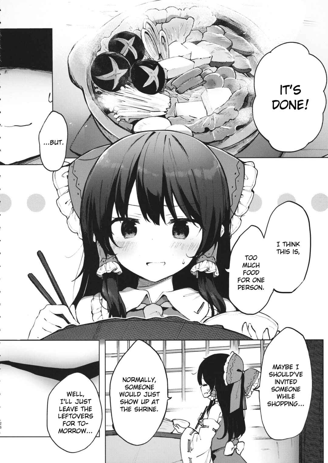 Page 25 Chapter Unknown_99b6 Touhou - Itsuka no Ikutsuka (Doujinshi)