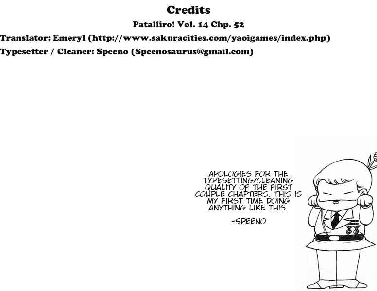 Page 1 Chapter 52 Patalliro!