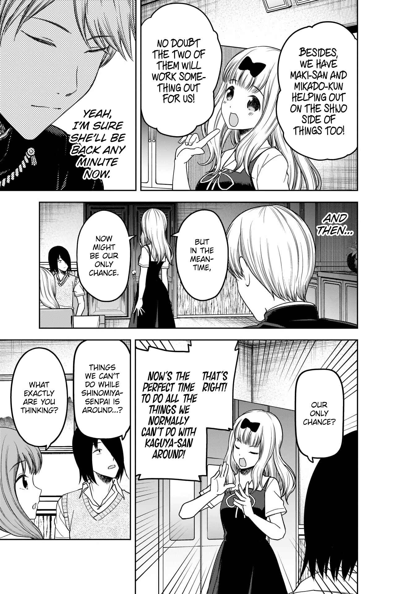 Page 7 Chapter 262 Kaguya-sama wa Kokurasetai: Tensai-tachi no Renai Zunousen