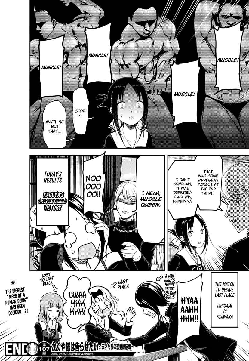 Page 19 Chapter 117 Kaguya-sama wa Kokurasetai: Tensai-tachi no Renai Zunousen