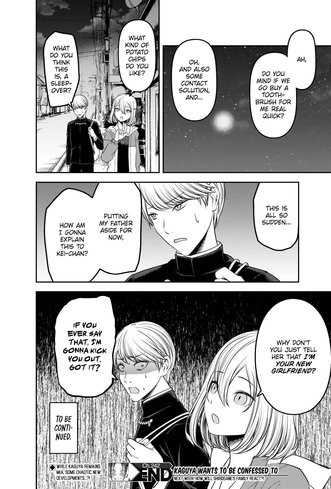 Page 18 Chapter 242 Kaguya-sama wa Kokurasetai: Tensai-tachi no Renai Zunousen
