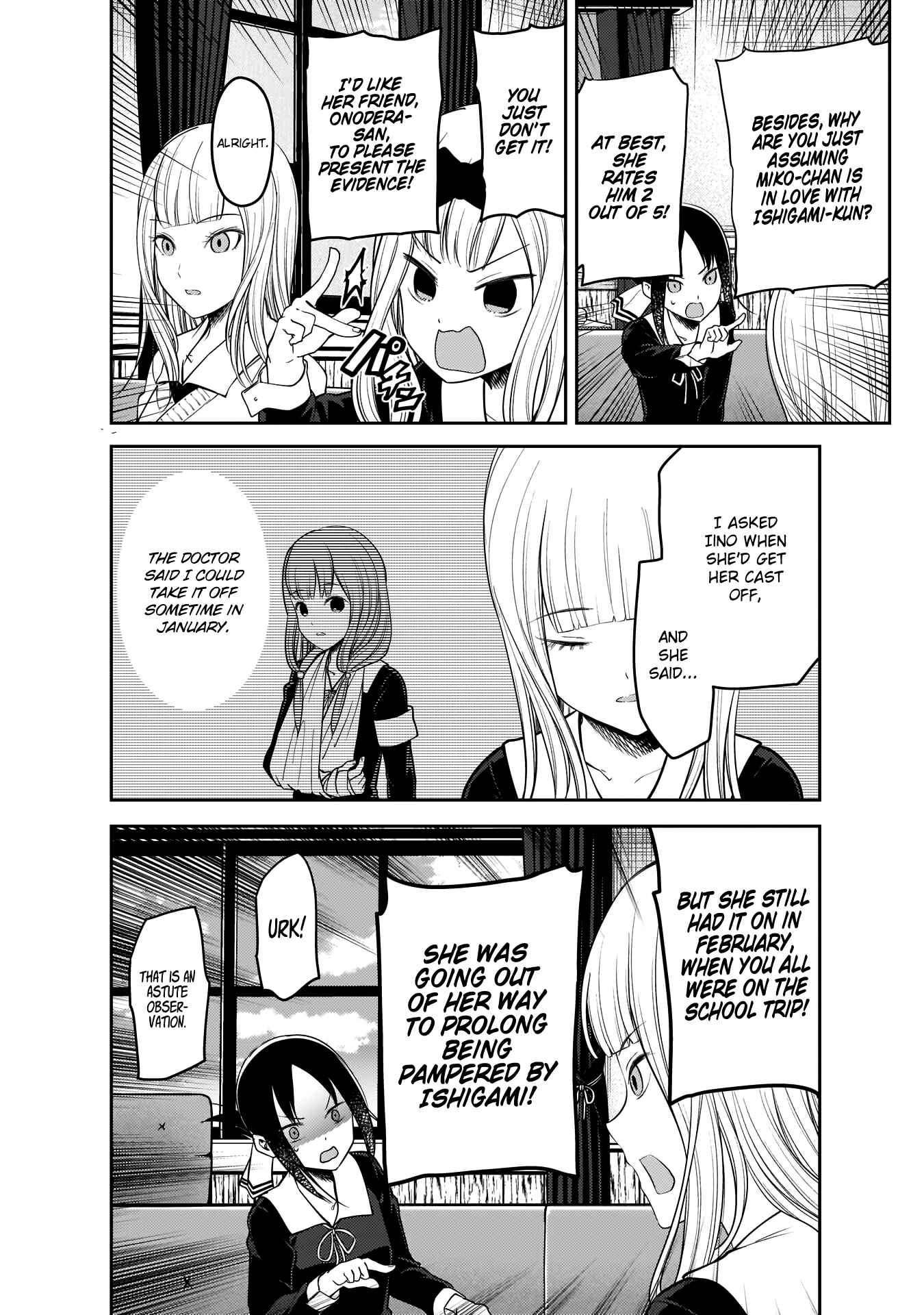 Page 15 Chapter 189 Kaguya-sama wa Kokurasetai: Tensai-tachi no Renai Zunousen