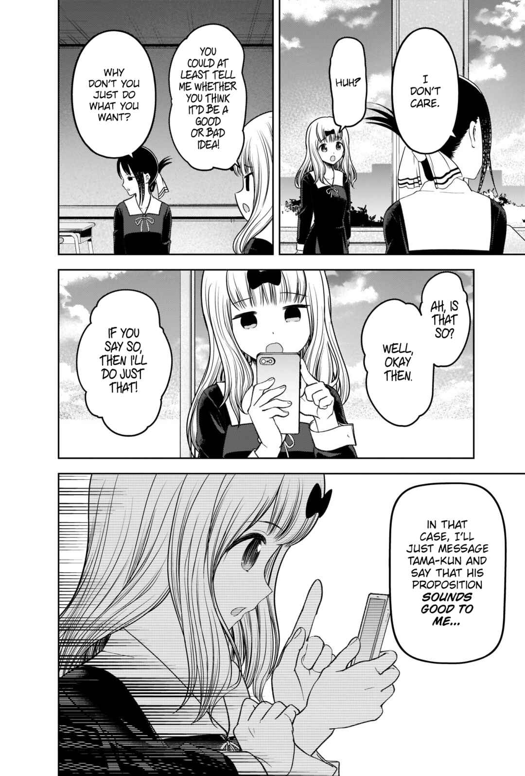 Page 12 Chapter 279 Kaguya-sama wa Kokurasetai: Tensai-tachi no Renai Zunousen