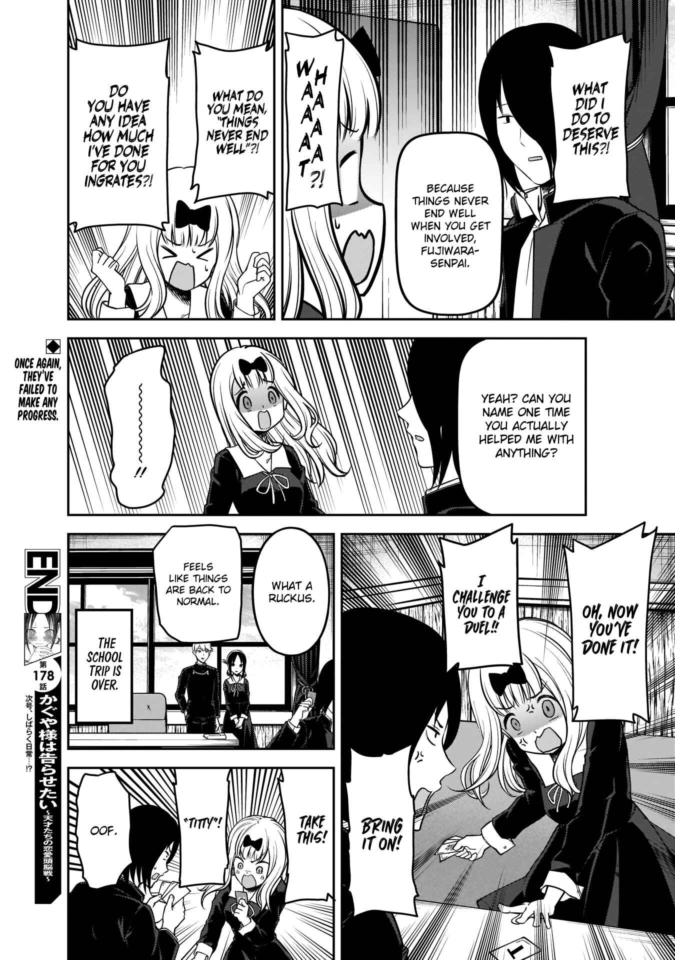 Page 19 Chapter 188 Kaguya-sama wa Kokurasetai: Tensai-tachi no Renai Zunousen