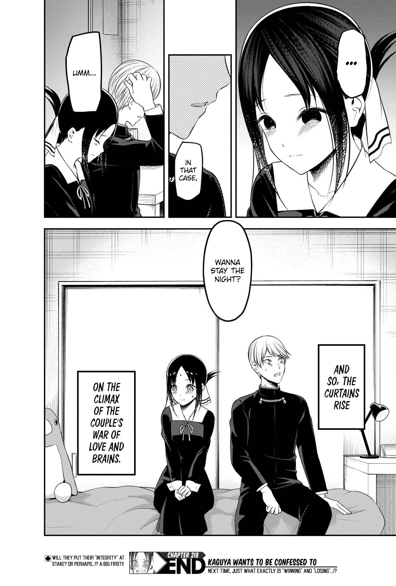 Page 18 Chapter 218 Kaguya-sama wa Kokurasetai: Tensai-tachi no Renai Zunousen