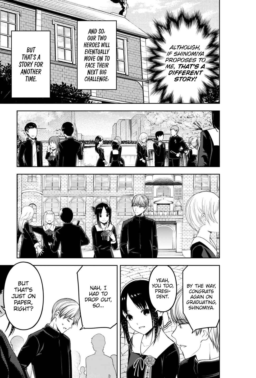 Page 16 Chapter 281 Kaguya-sama wa Kokurasetai: Tensai-tachi no Renai Zunousen