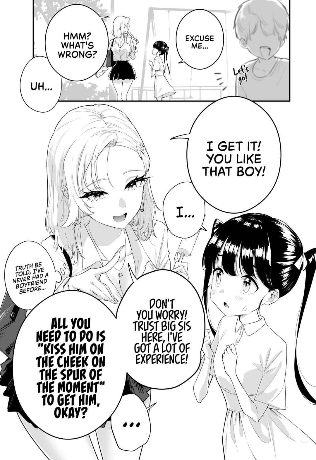 Page 1 Chapter 1 Gal Onee-san no Renai Shinan