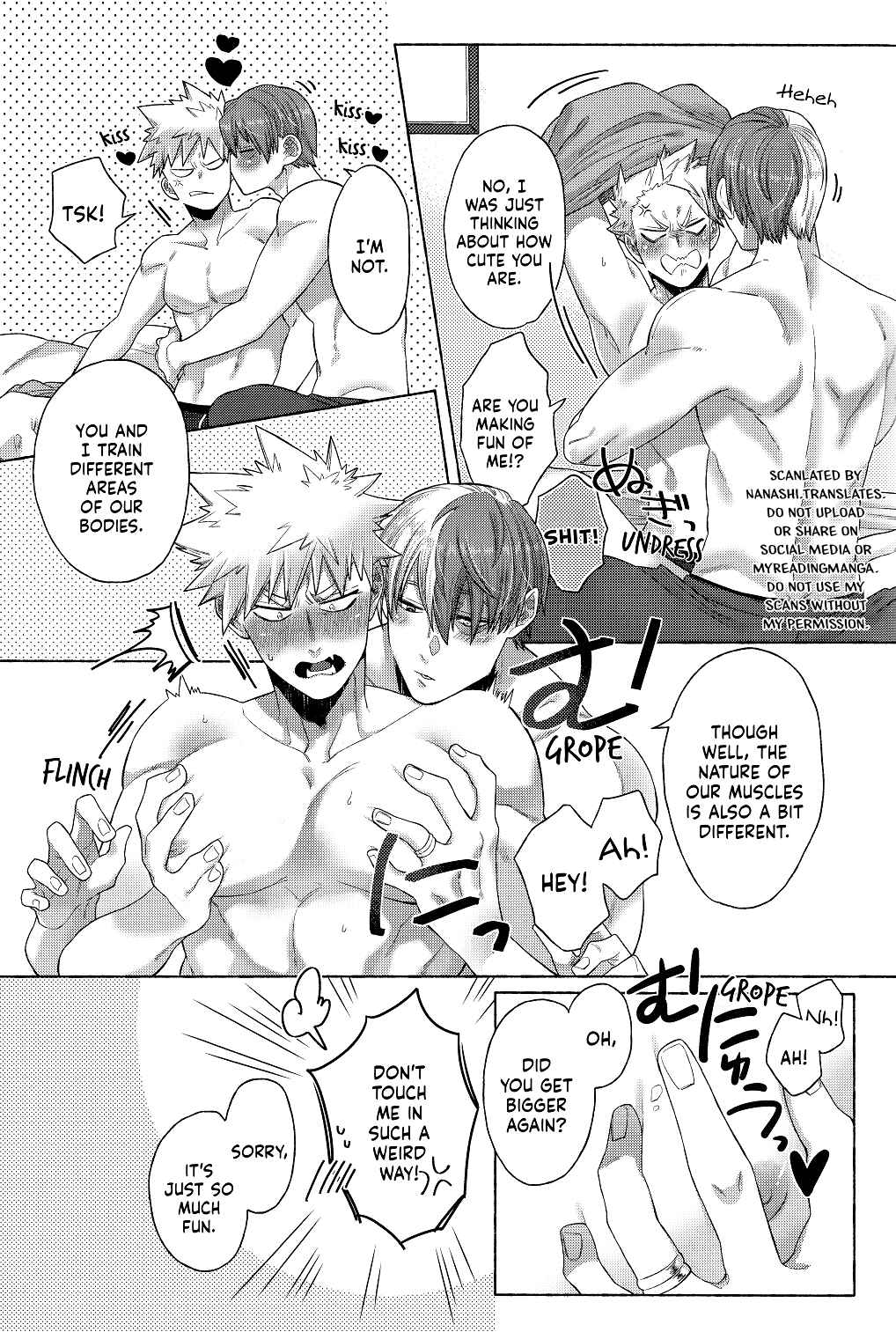 Page 15 Chapter 2 My Hero Academia - Hiyoku Renri (Doujinshi)