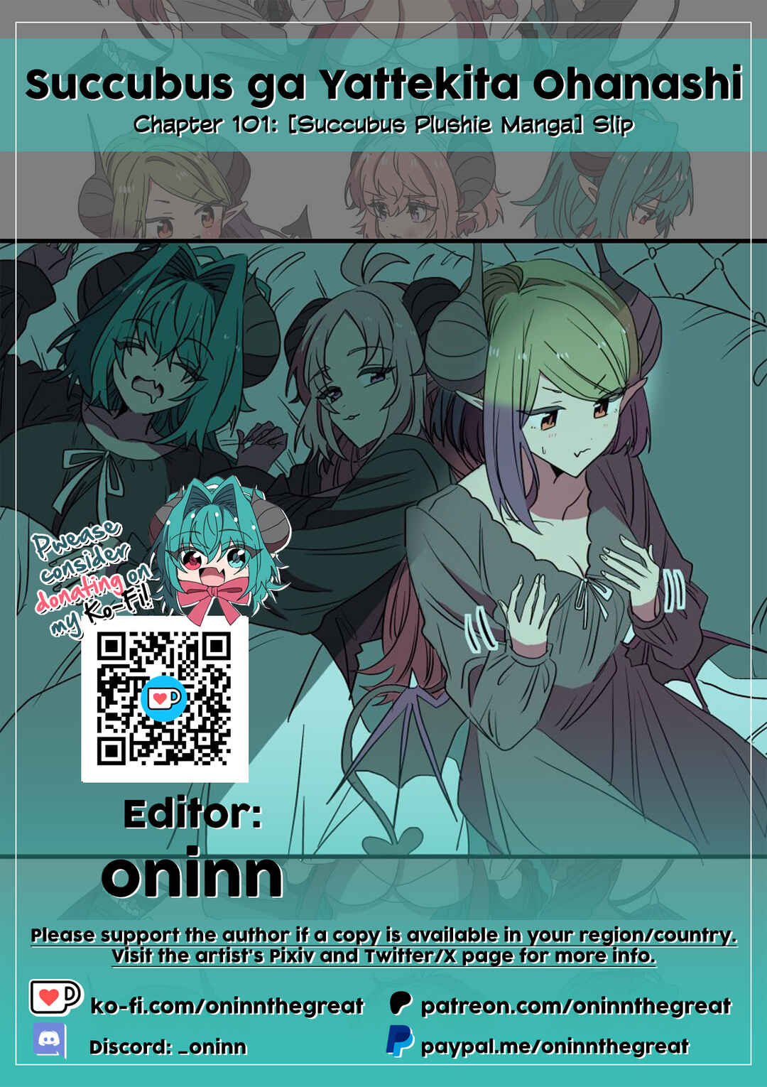 Page 2 Chapter 101 Succubus ga Yattekita Ohanashi