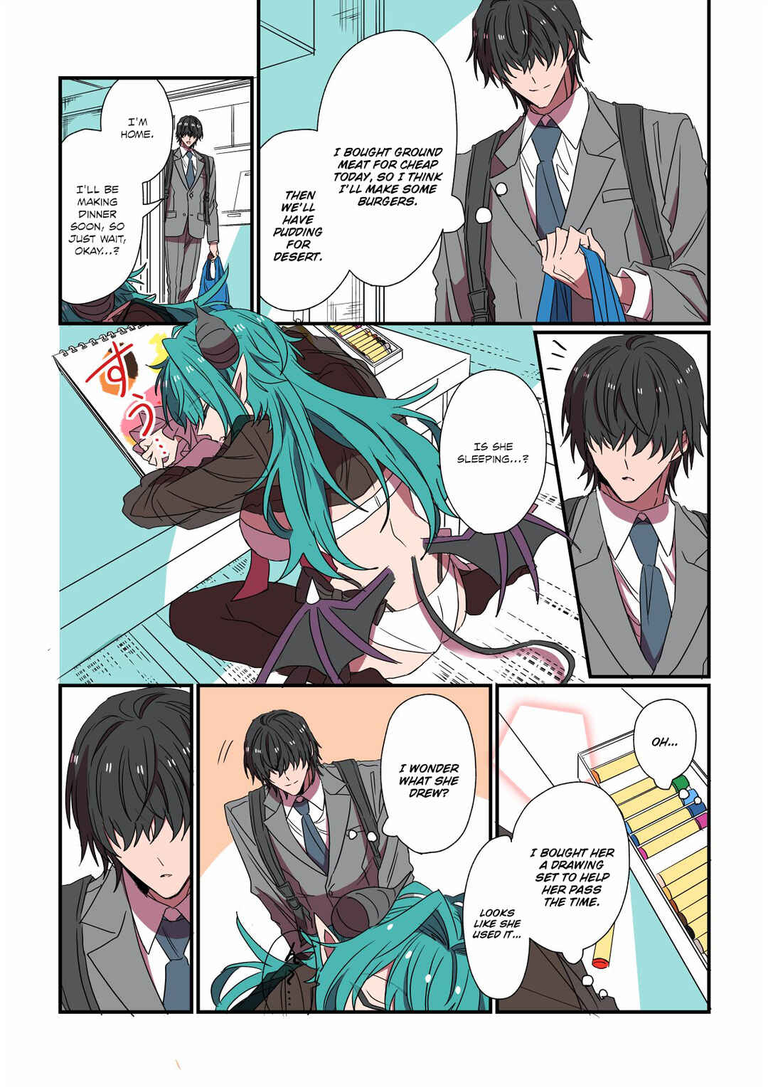 Page 1 Chapter 12 Succubus ga Yattekita Ohanashi