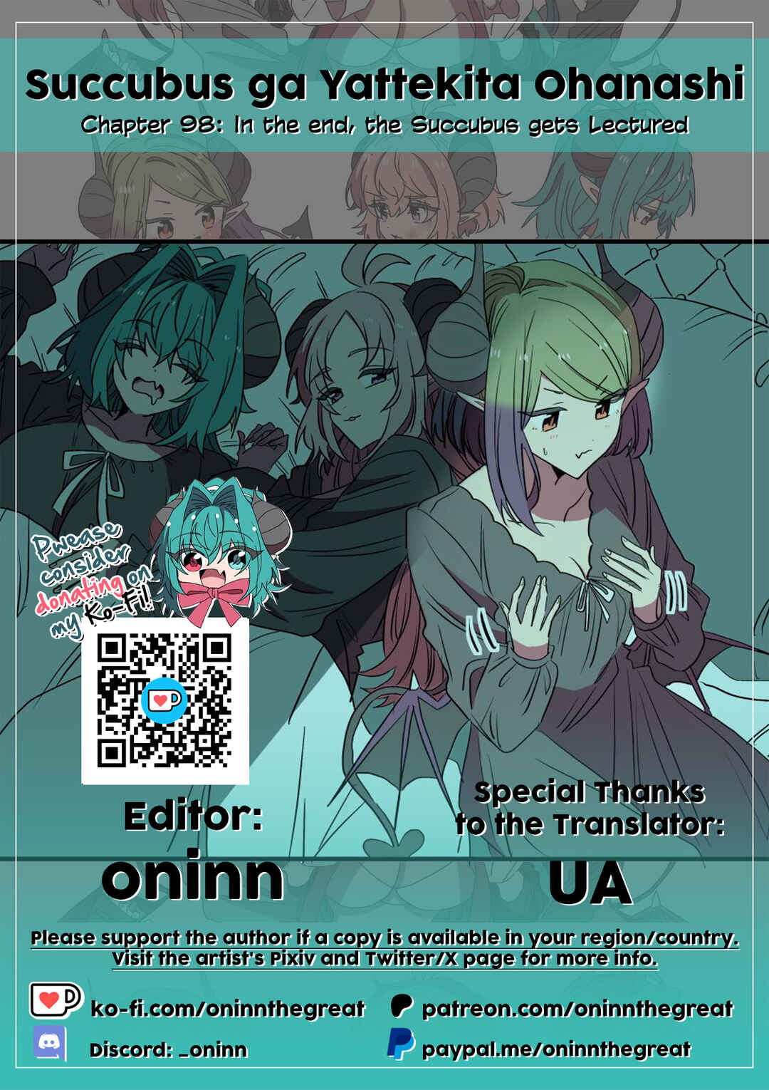 Page 2 Chapter 98 Succubus ga Yattekita Ohanashi