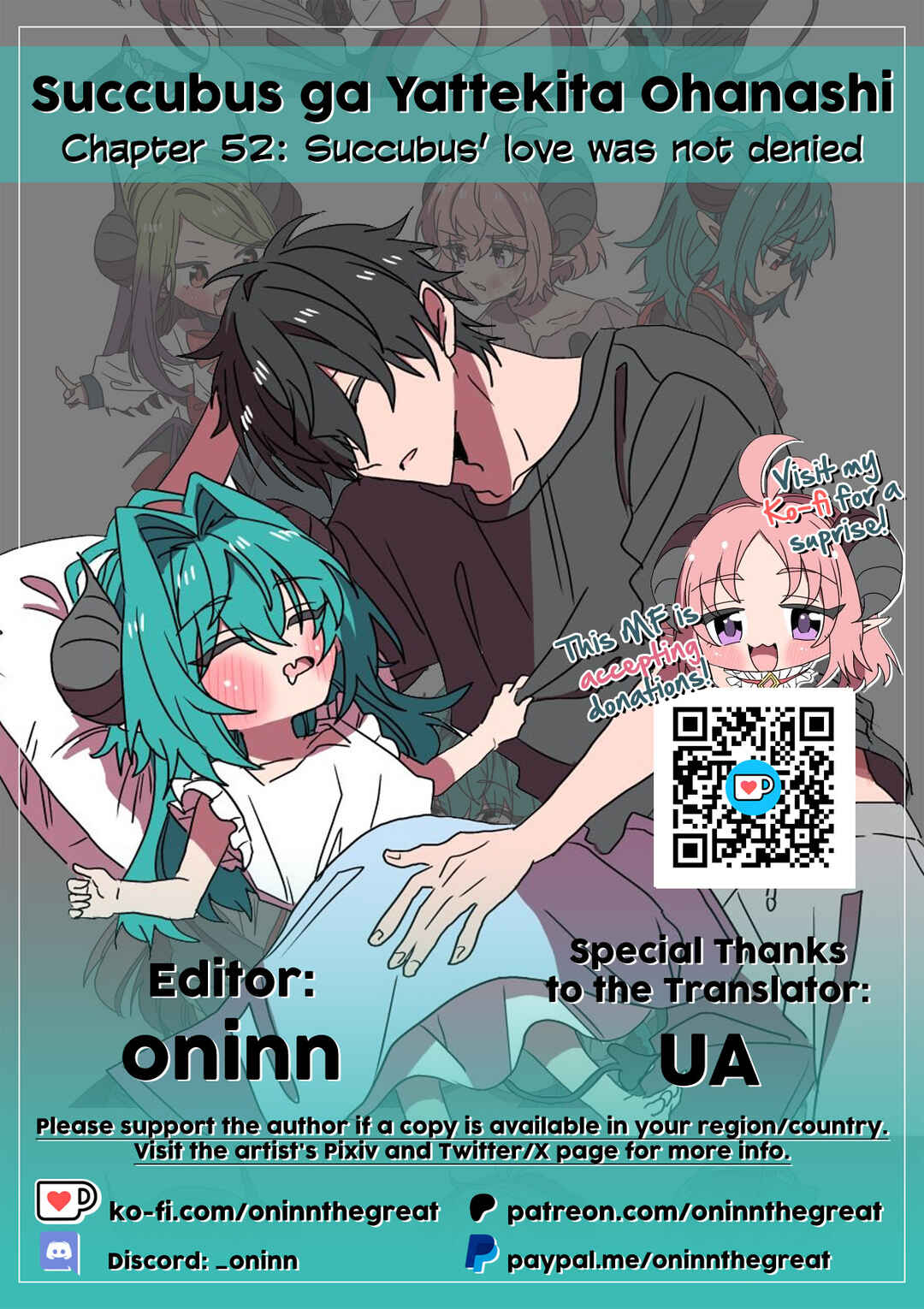 Page 2 Chapter 52 Succubus ga Yattekita Ohanashi