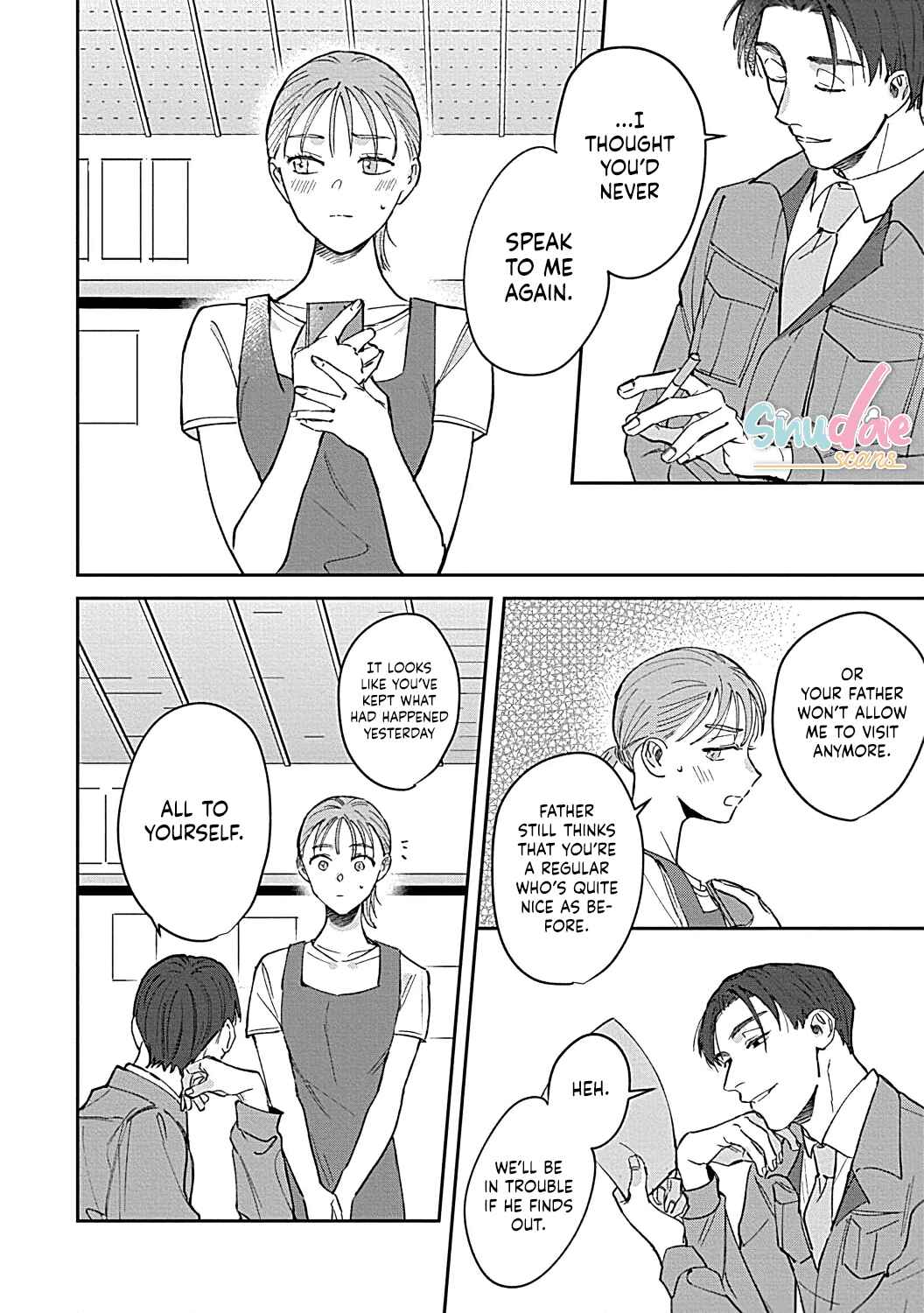 Page 40 Chapter 1 Last Order wa Ojou-san de Dekiai Jouren Kyaku ni Kyuuai saretemasu